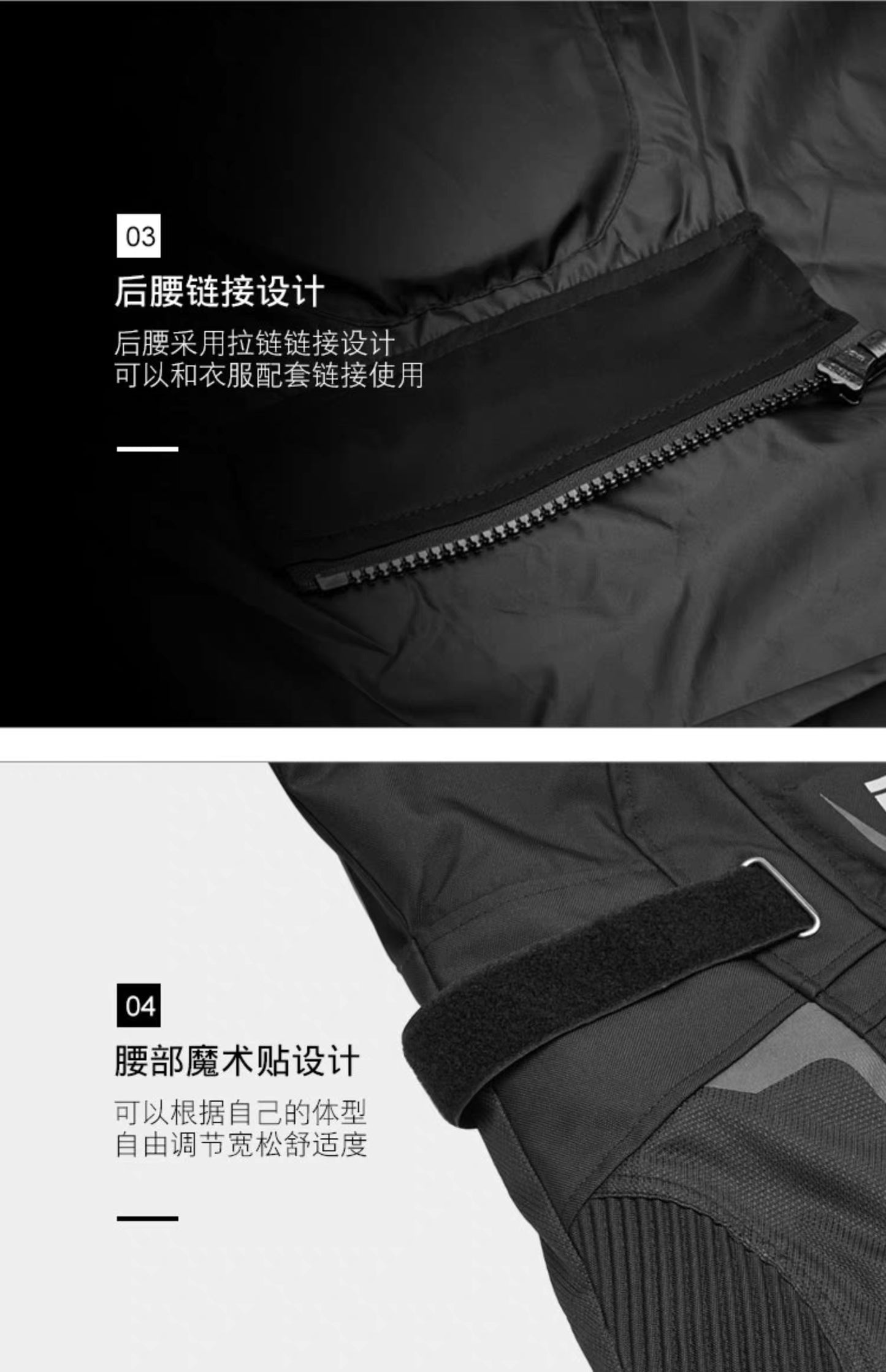 RICHA Motorcycle Riding Suit – 147 Black/Grey Waterproof Thermal Jacket + Pants (Size XL, Brand New)